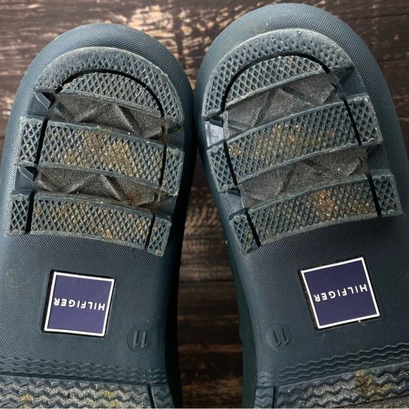 Tommy Hilfiger Trineti Green Rainbow Women's Size 11 - Picture 10 of 12